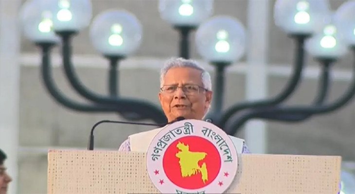 আমরা বর্বরতা থেকে সভ্যতায় এলাম : প্রধান উপদেষ্টা